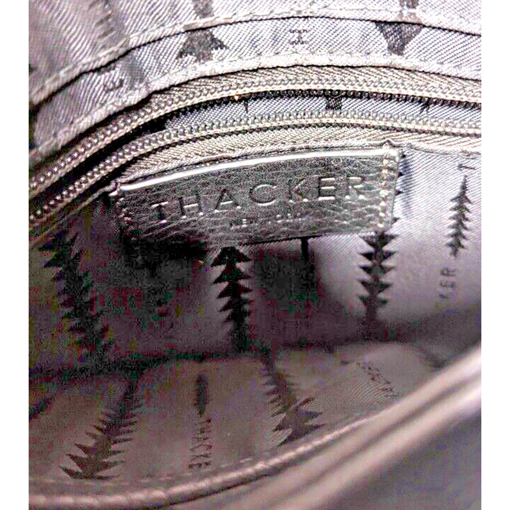 Thacker Adele Convertible Black Leather Suede Bac… - image 5